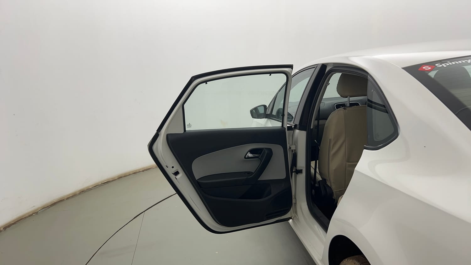 Used 2021 Skoda Rapid Ambition Petrol Manual interior LEFT REAR DOOR OPEN VIEW