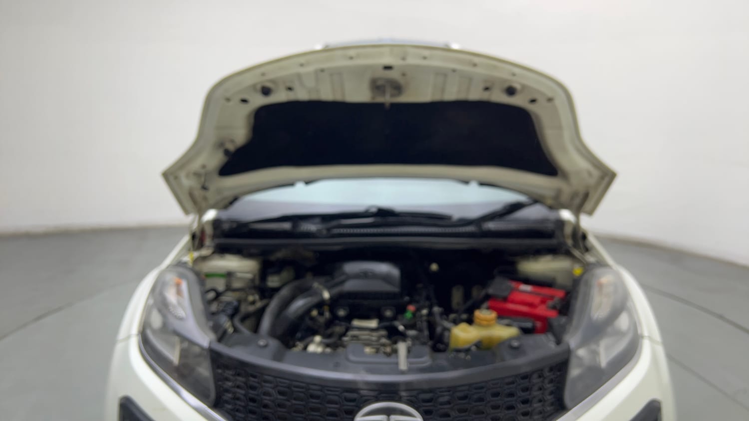 Used 2019 Tata Nexon XMA Petrol Petrol Automatic engine ENGINE & BONNET OPEN FRONT VIEW