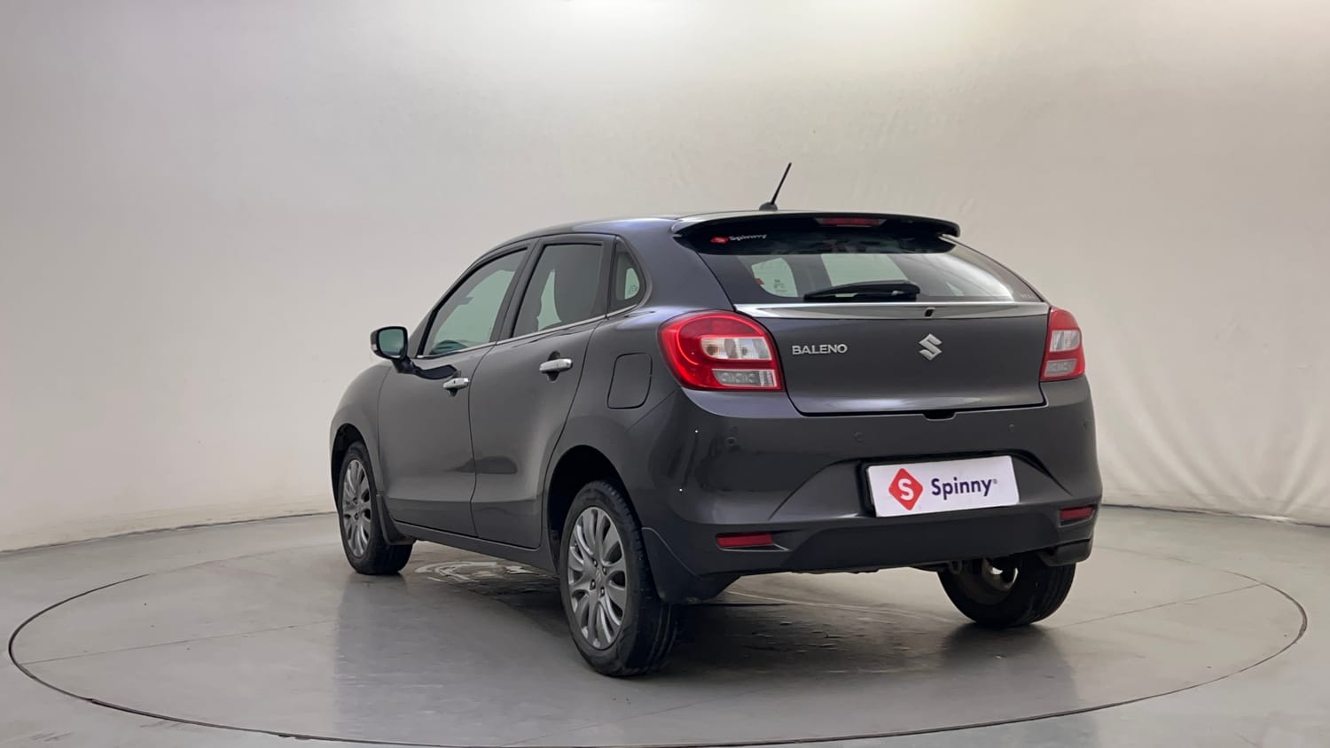Used 2019 Maruti Suzuki Baleno Alpha 1.2 AT Petrol Automatic exterior LEFT REAR CORNER VIEW