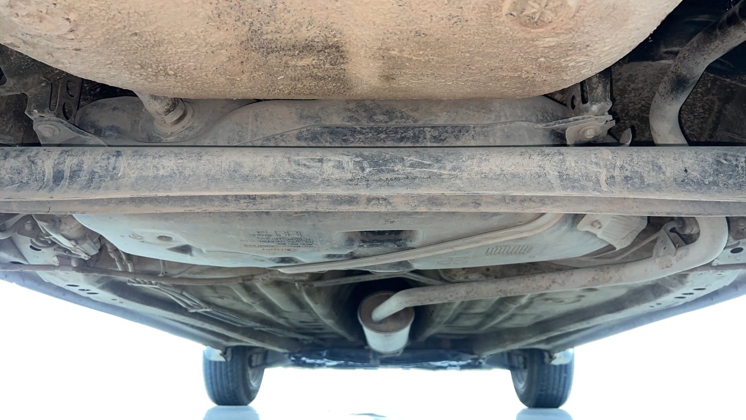 Used 2022 Maruti Suzuki Ignis Sigma 1.2 MT Petrol Manual extra REAR UNDERBODY VIEW (TAKEN FROM REAR)