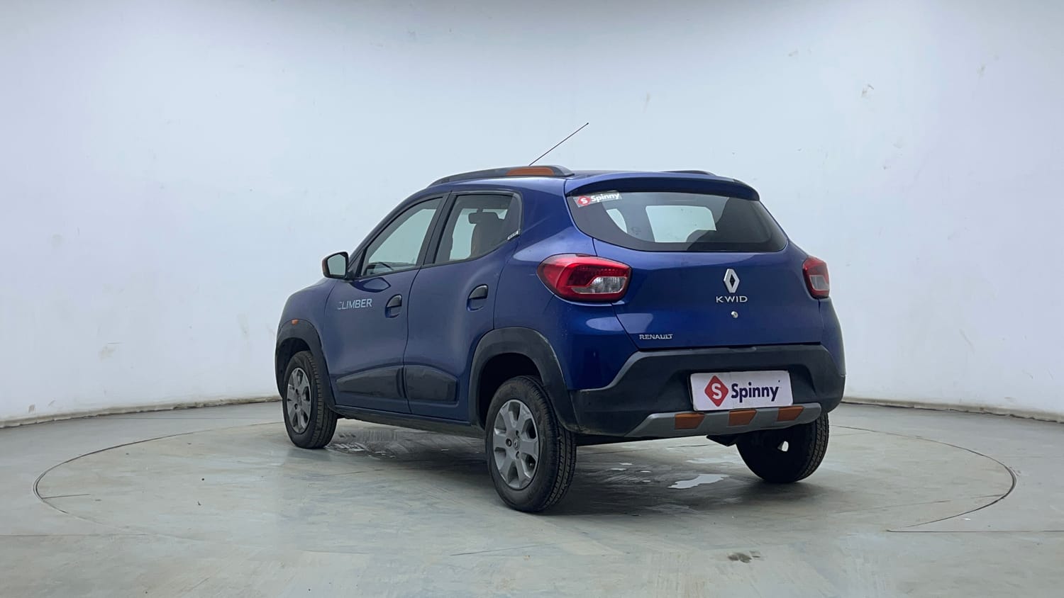 Used 2018 Renault Kwid CLIMBER 1.0 Petrol Manual exterior LEFT REAR CORNER VIEW