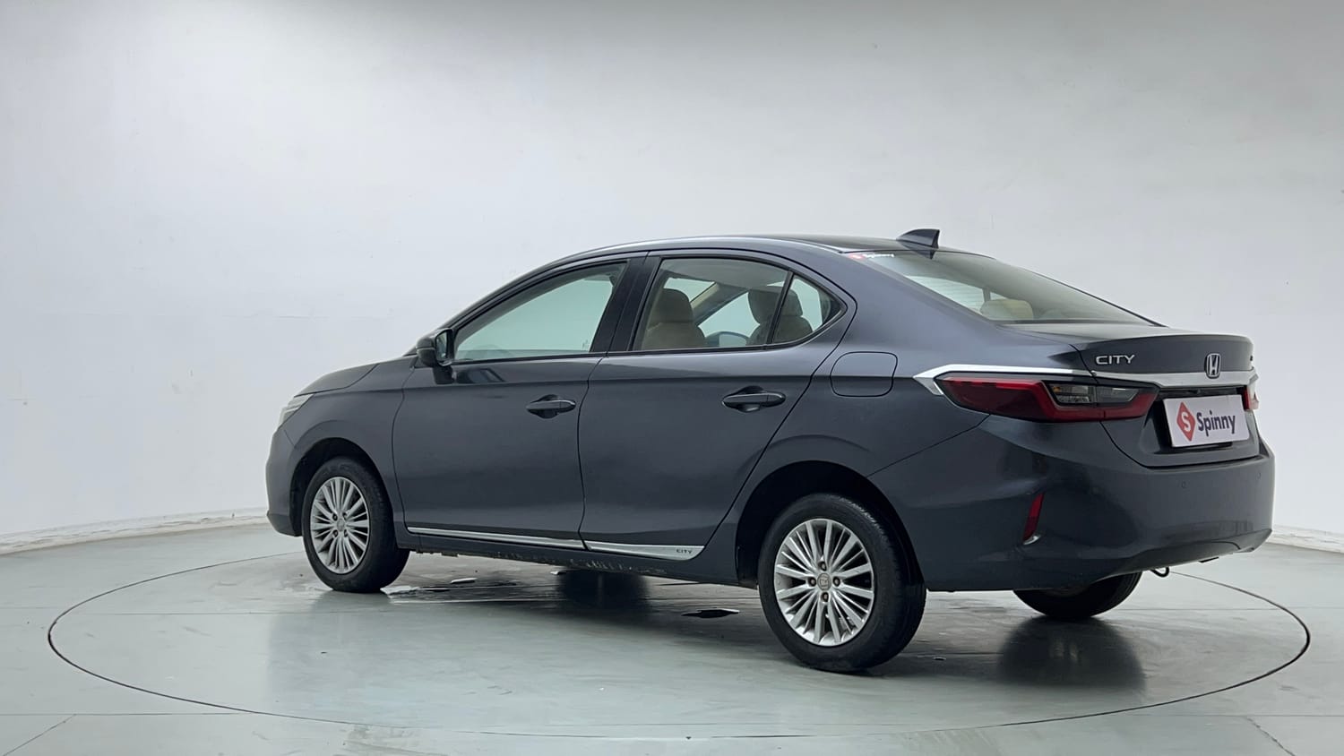 Used 2023 Honda City V CVT Petrol Petrol Automatic exterior LEFT REAR CORNER VIEW