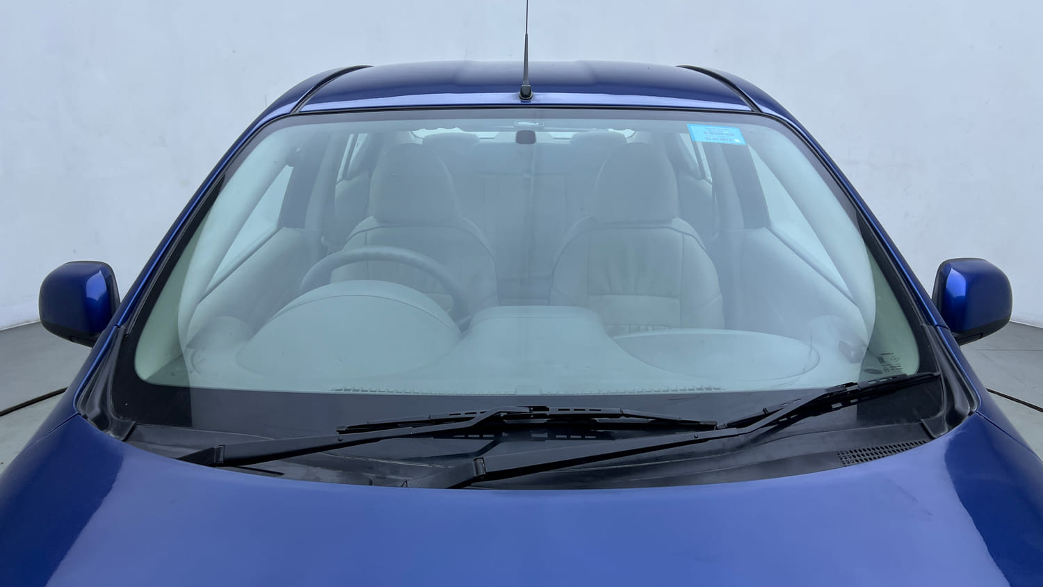 Used 2013 Nissan Sunny XL Petrol Manual exterior FRONT WINDSHIELD VIEW