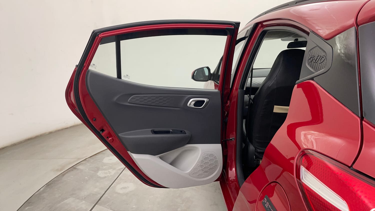 Used 2023 Hyundai Grand i10 Nios Sportz 1.2 Kappa VTVT Petrol Manual interior LEFT REAR DOOR OPEN VIEW
