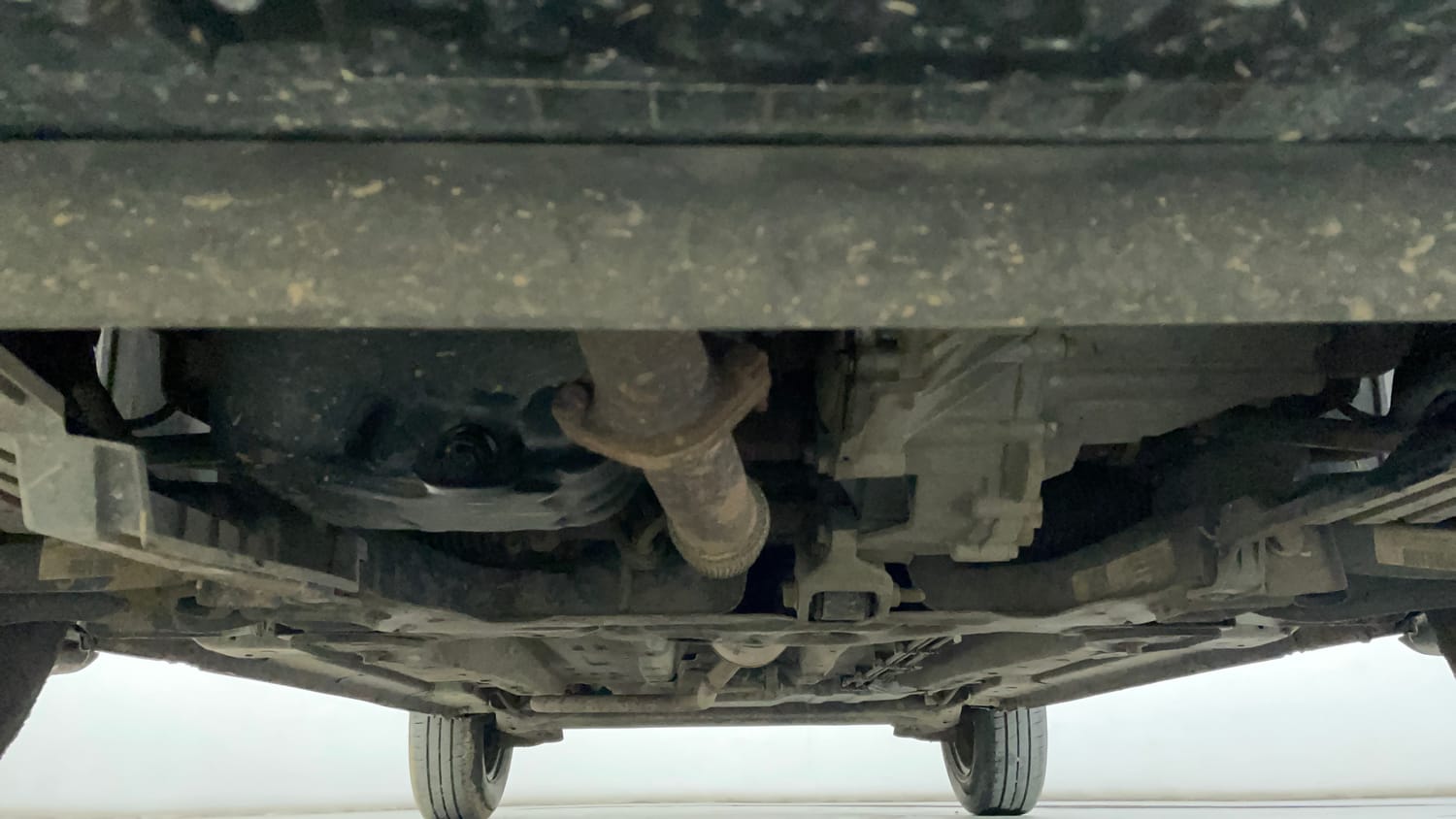 Used 2022 Tata Punch Adventure MT Petrol Manual extra FRONT LEFT UNDERBODY VIEW