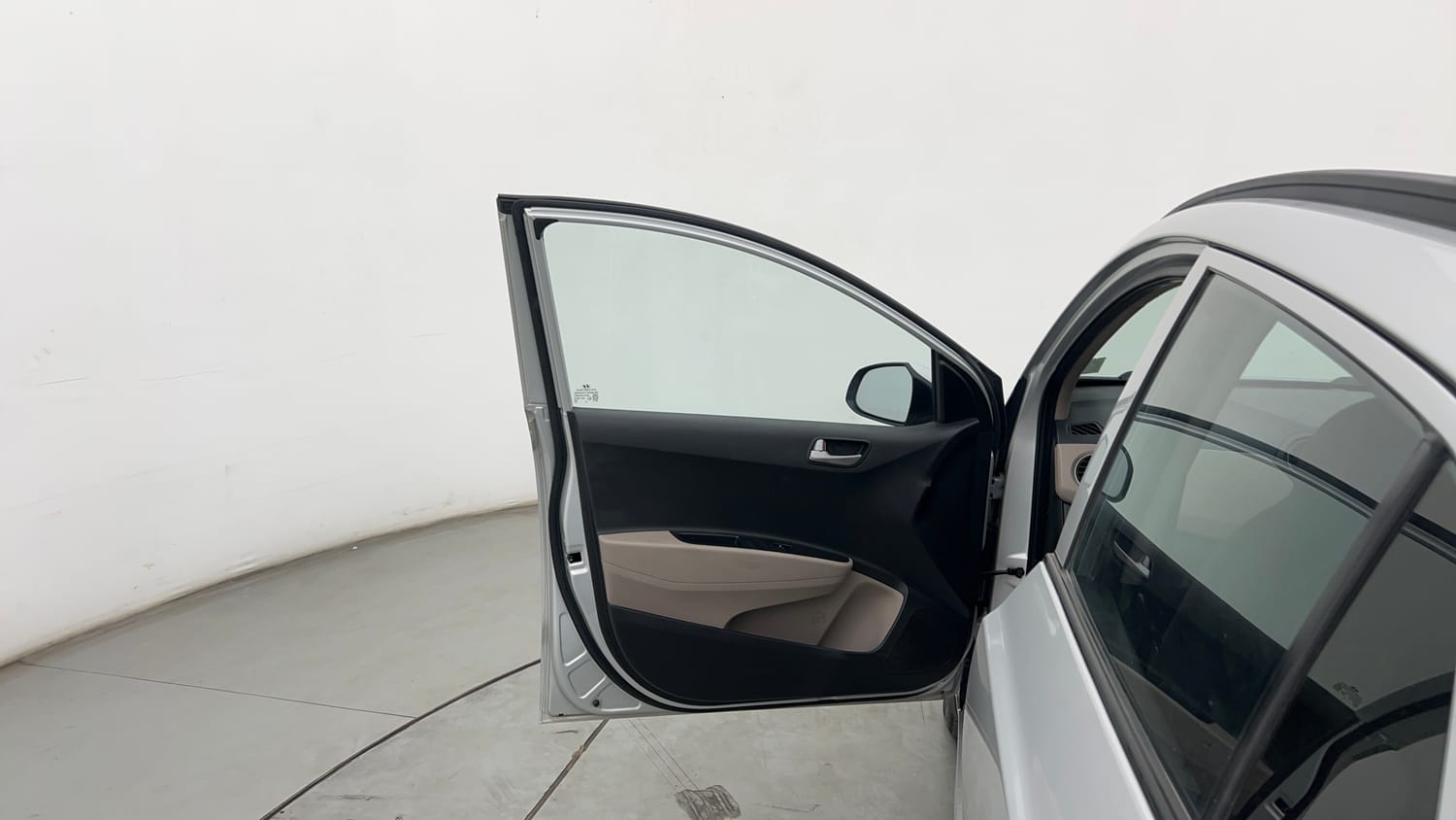 Used 2015 Hyundai Grand i10 Asta AT 1.2 Kappa VTVT Petrol Automatic interior LEFT FRONT DOOR OPEN VIEW