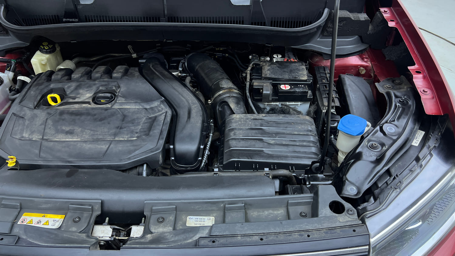 Used 2022 Volkswagen Taigun GT Plus 1.5 TSI DSG Petrol Automatic engine ENGINE LEFT SIDE VIEW
