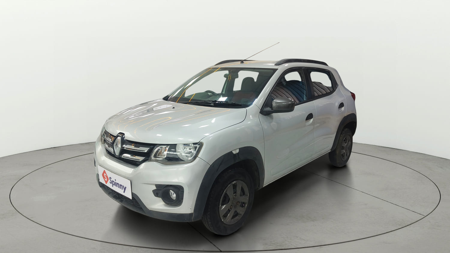 Used 2019 Renault Kwid 1.0 RXT AMT Petrol Automatic exterior LEFT FRONT CORNER VIEW