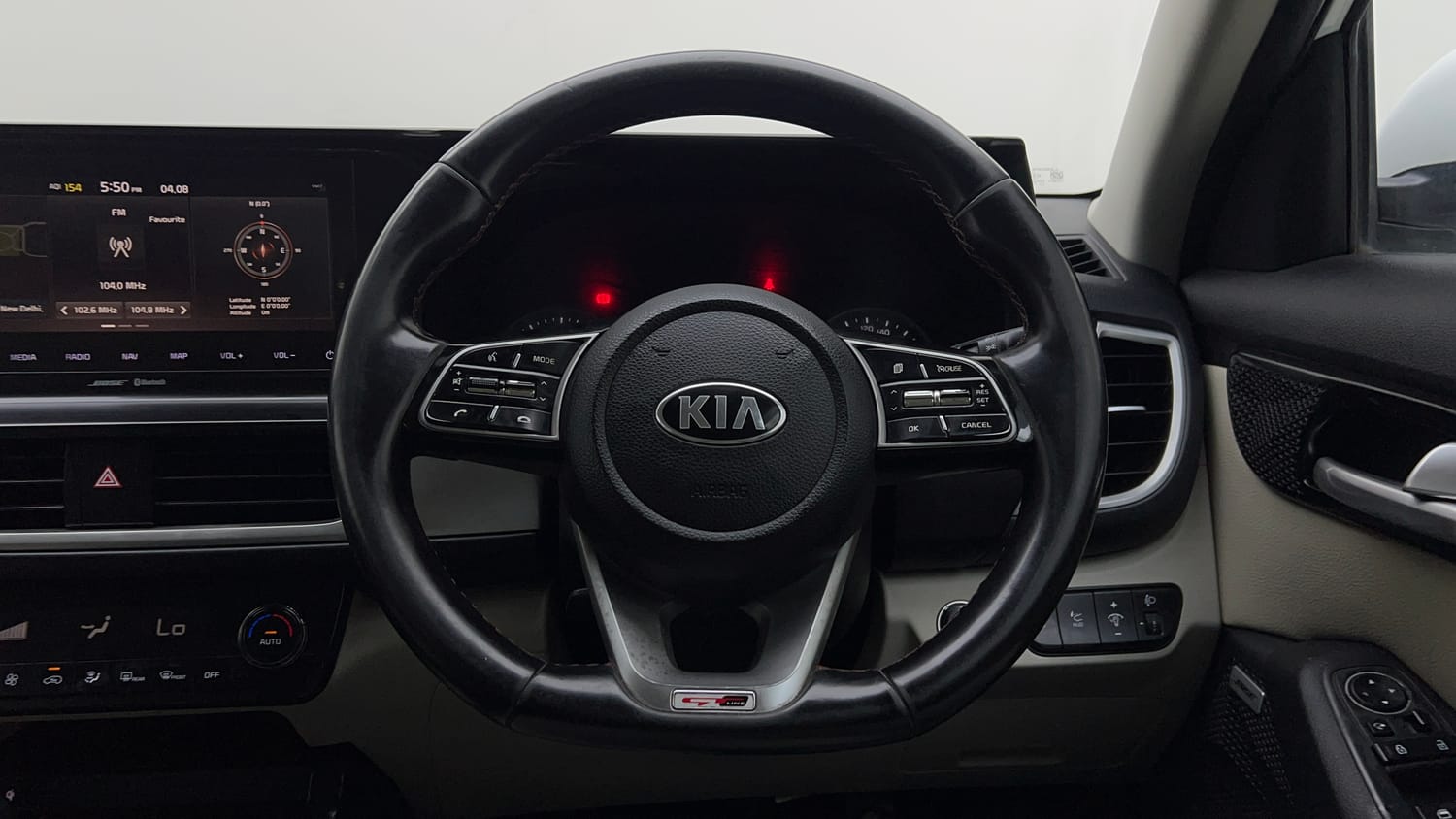 Used 2020 Kia Seltos GTX Plus 1.4 Petrol Manual interior STEERING VIEW