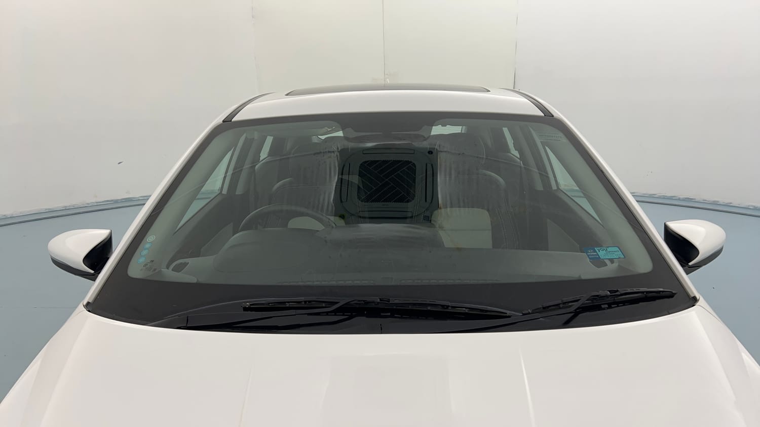 Used 2024 Hyundai New i20 Asta (O) 1.2 IVT Petrol Automatic exterior FRONT WINDSHIELD VIEW