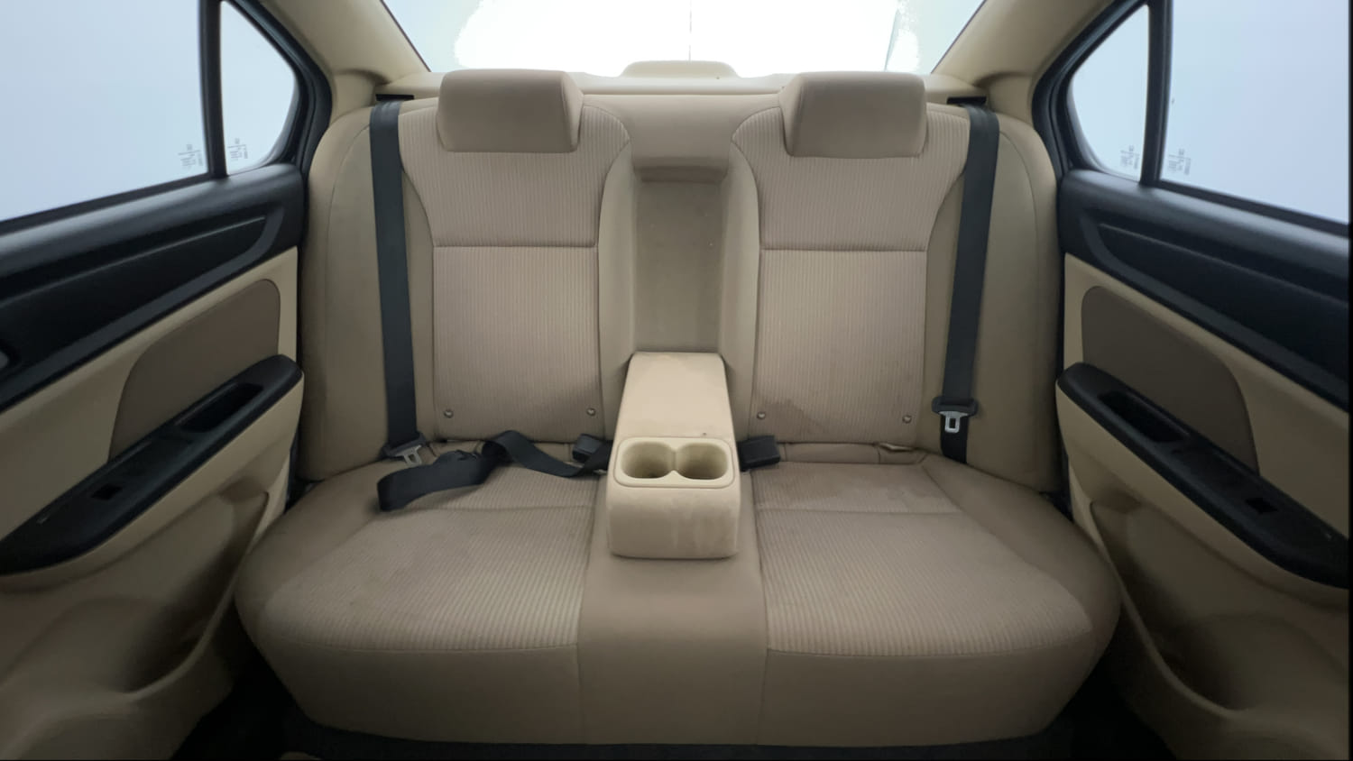 Used 2022 Honda Amaze S MT 1.2 Petrol Petrol Manual interior REAR SEAT CONDITION VIEW