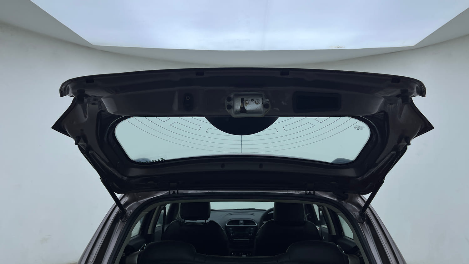 Used 2018 Tata Tiago Revotron XZA Petrol Automatic interior DICKY DOOR OPEN VIEW