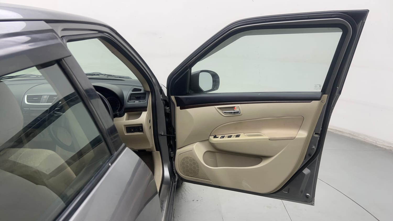 Used 2013 Maruti Suzuki Swift Dzire VXI Petrol Manual interior RIGHT FRONT DOOR OPEN VIEW