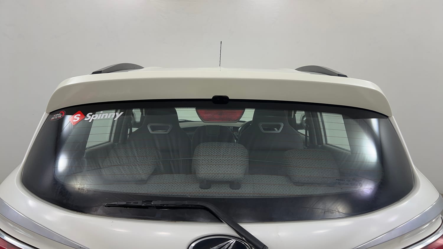 Used 2017 Mahindra KUV100 K8 6 STR Petrol Manual exterior BACK WINDSHIELD VIEW