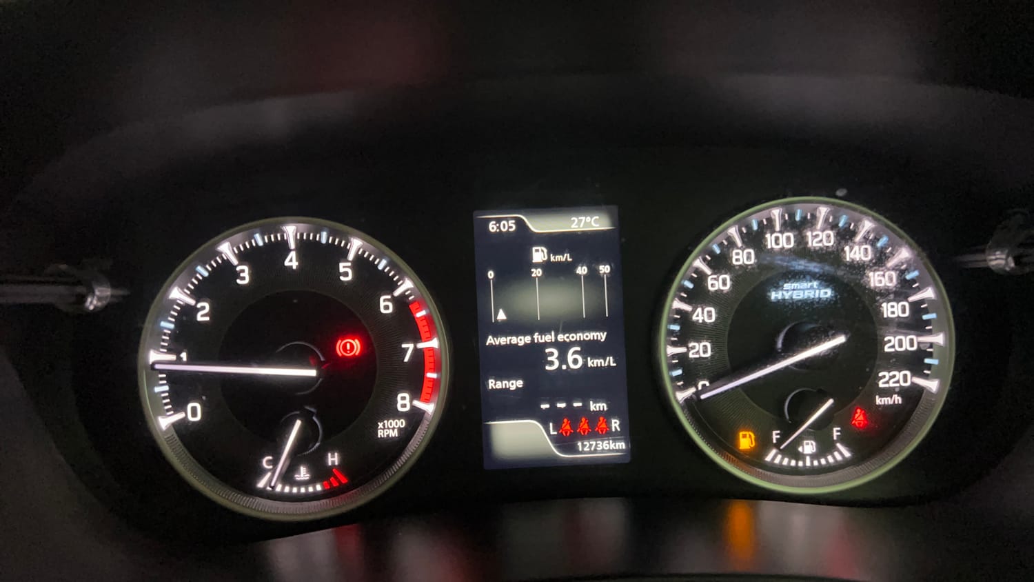 Used 2025 Maruti Suzuki Fronx Zeta 1.0L Turbo MT Petrol Manual interior CLUSTERMETER VIEW