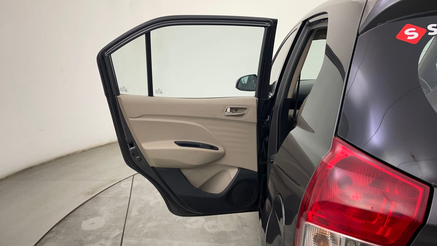 Used 2020 Hyundai Santro Sportz AMT Petrol Automatic interior LEFT REAR DOOR OPEN VIEW