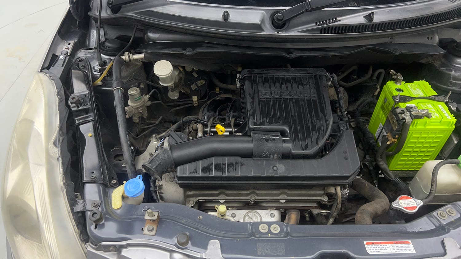 Used 2013 Maruti Suzuki Swift Dzire VXI Petrol Manual engine ENGINE RIGHT SIDE VIEW