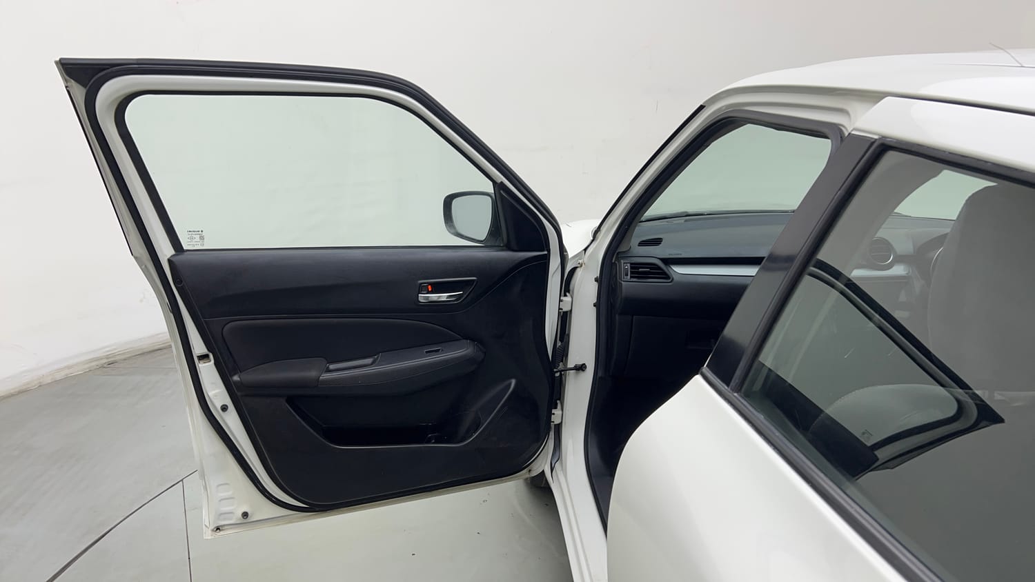 Used 2020 Maruti Suzuki Swift VXI CNG (Outside Fitted) Cng Manual interior LEFT FRONT DOOR OPEN VIEW