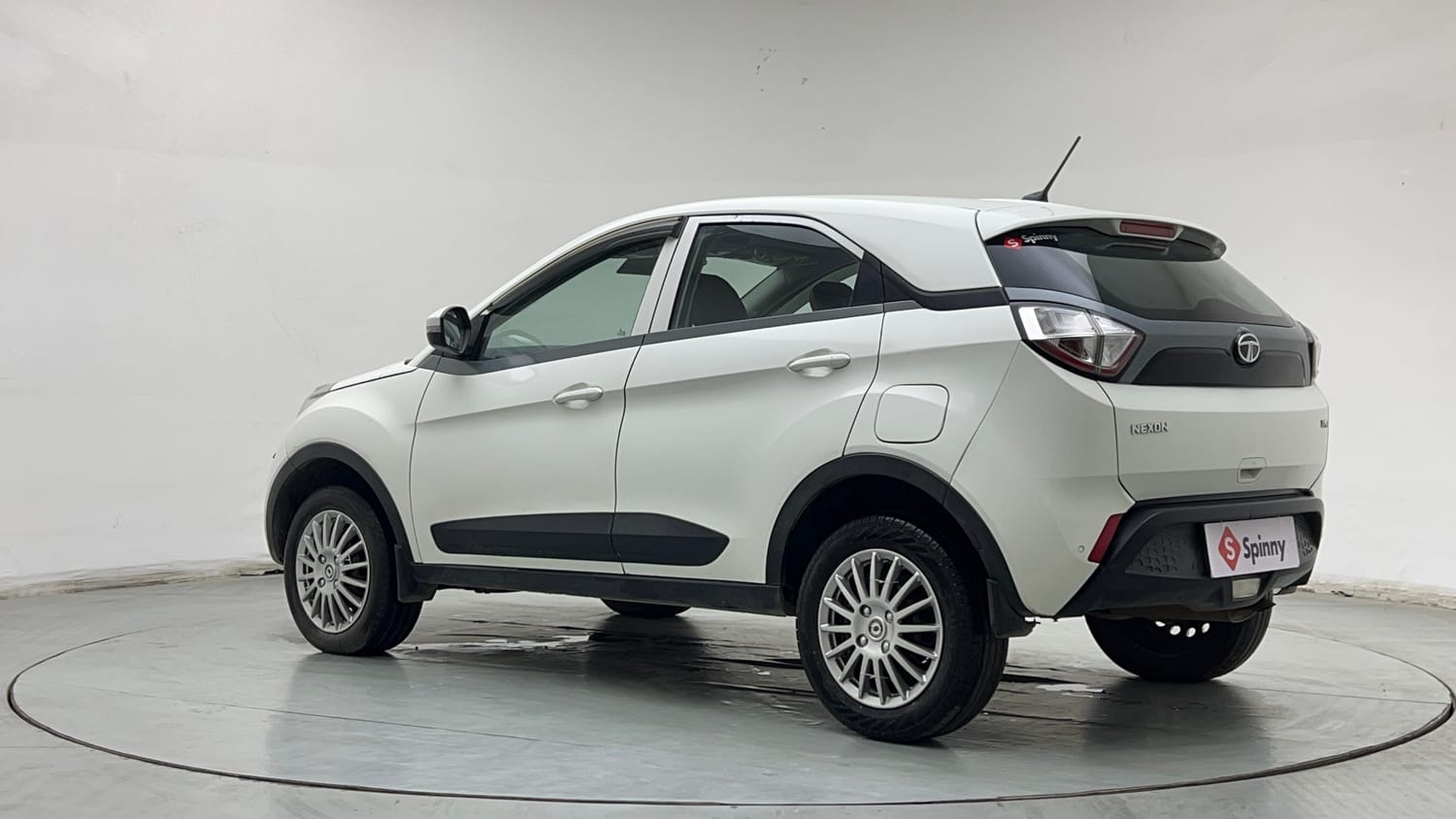 Used 2019 Tata Nexon XMA Petrol Petrol Automatic exterior LEFT REAR CORNER VIEW
