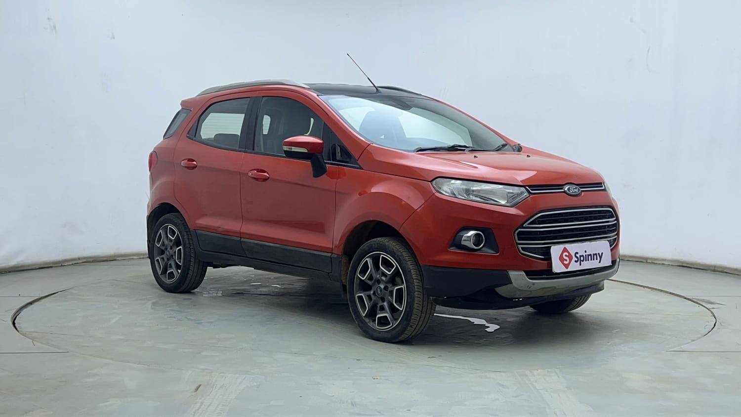 Used 2017 Ford EcoSport Titanium+ 1.5L TDCi Diesel Manual exterior RIGHT FRONT CORNER VIEW
