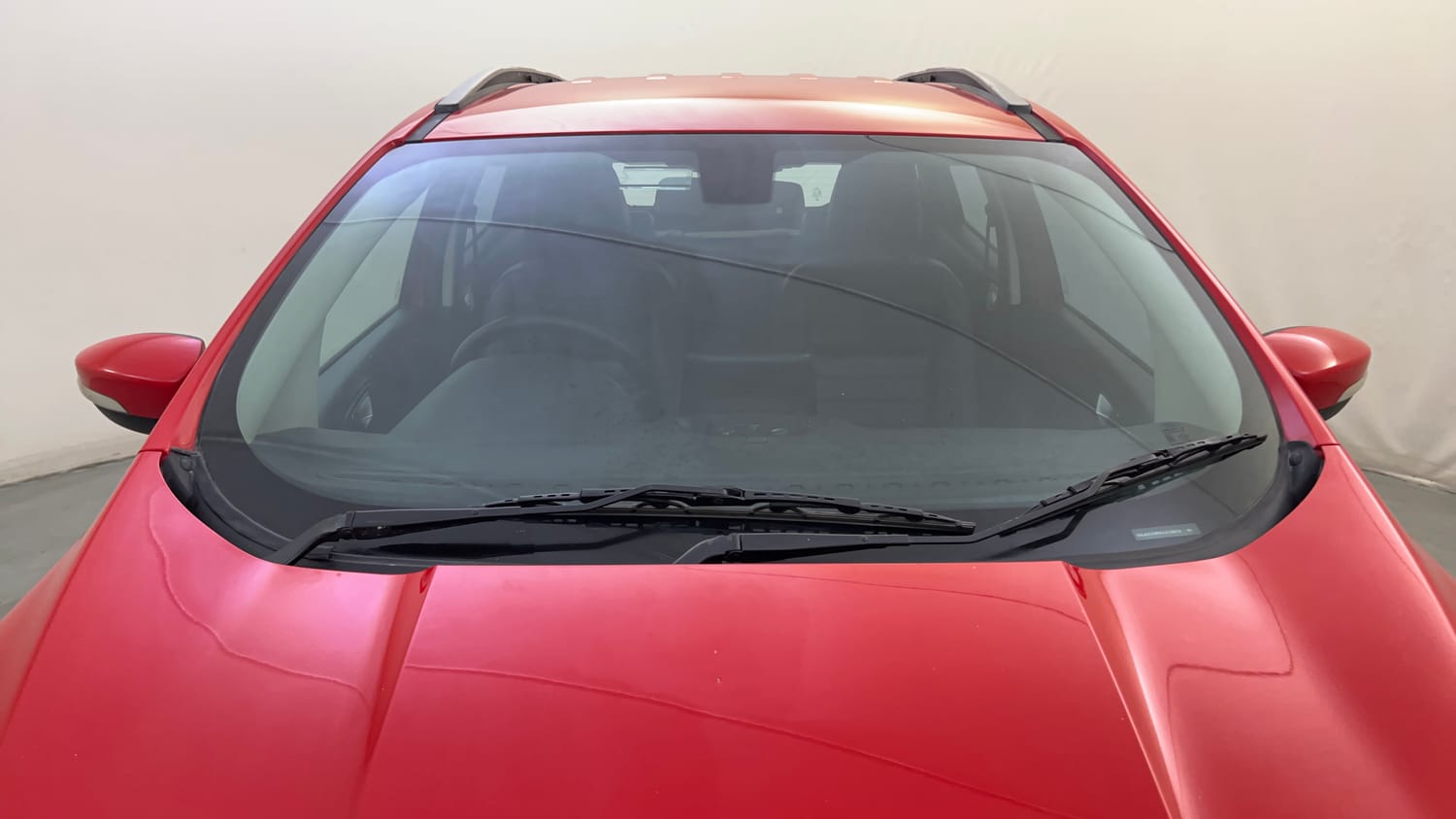 Used 2019 Ford EcoSport Titanium + 1.5L Ti-VCT Petrol Manual exterior FRONT WINDSHIELD VIEW