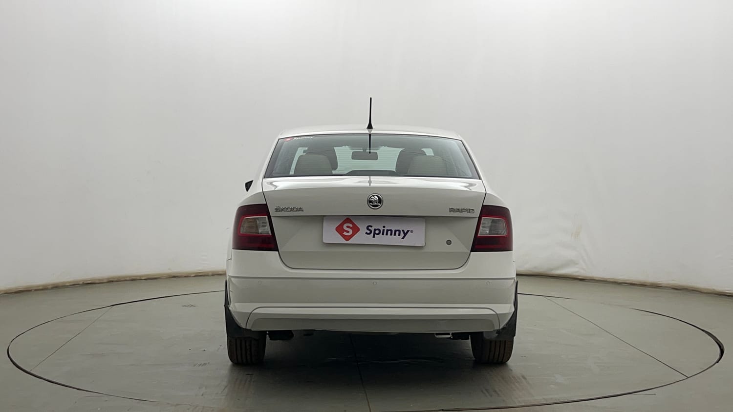 Used 2021 Skoda Rapid Ambition Petrol Manual exterior BACK VIEW