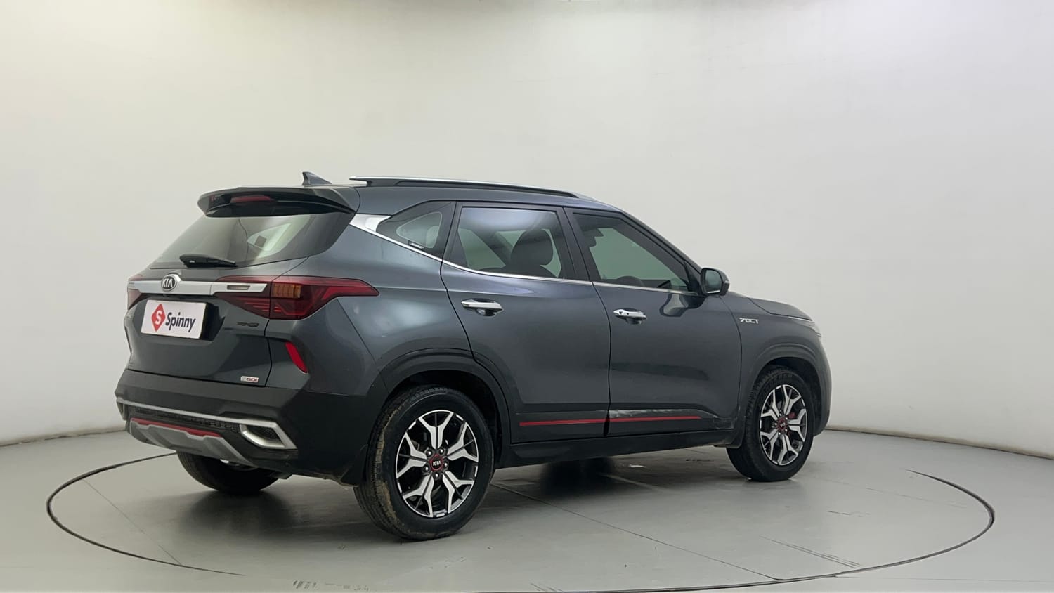 Used 2019 kia Seltos GTX Plus DCT 1.4 Petrol Automatic exterior RIGHT REAR CORNER VIEW