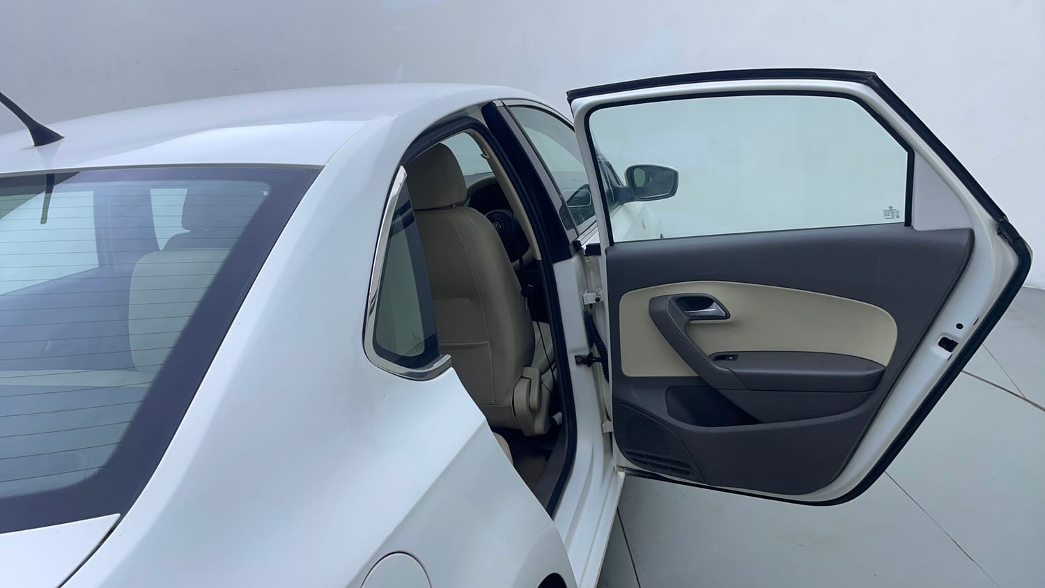Used 2013 Volkswagen Vento Highline Diesel Diesel Manual interior RIGHT REAR DOOR OPEN VIEW