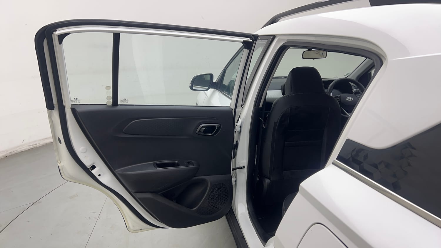 Used 2024 Hyundai Exter SX 1.2 MT Petrol Manual interior LEFT REAR DOOR OPEN VIEW