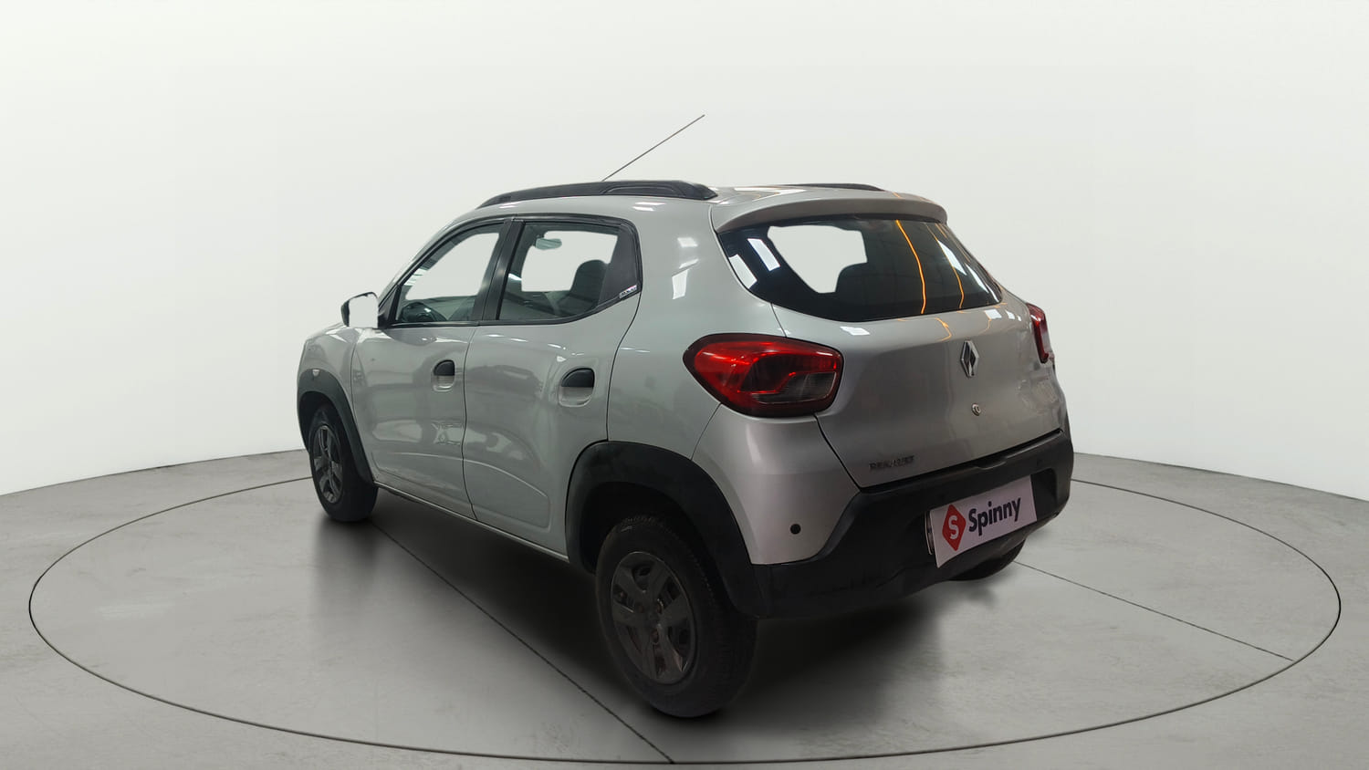 Used 2019 Renault Kwid 1.0 RXT AMT Petrol Automatic exterior LEFT REAR CORNER VIEW