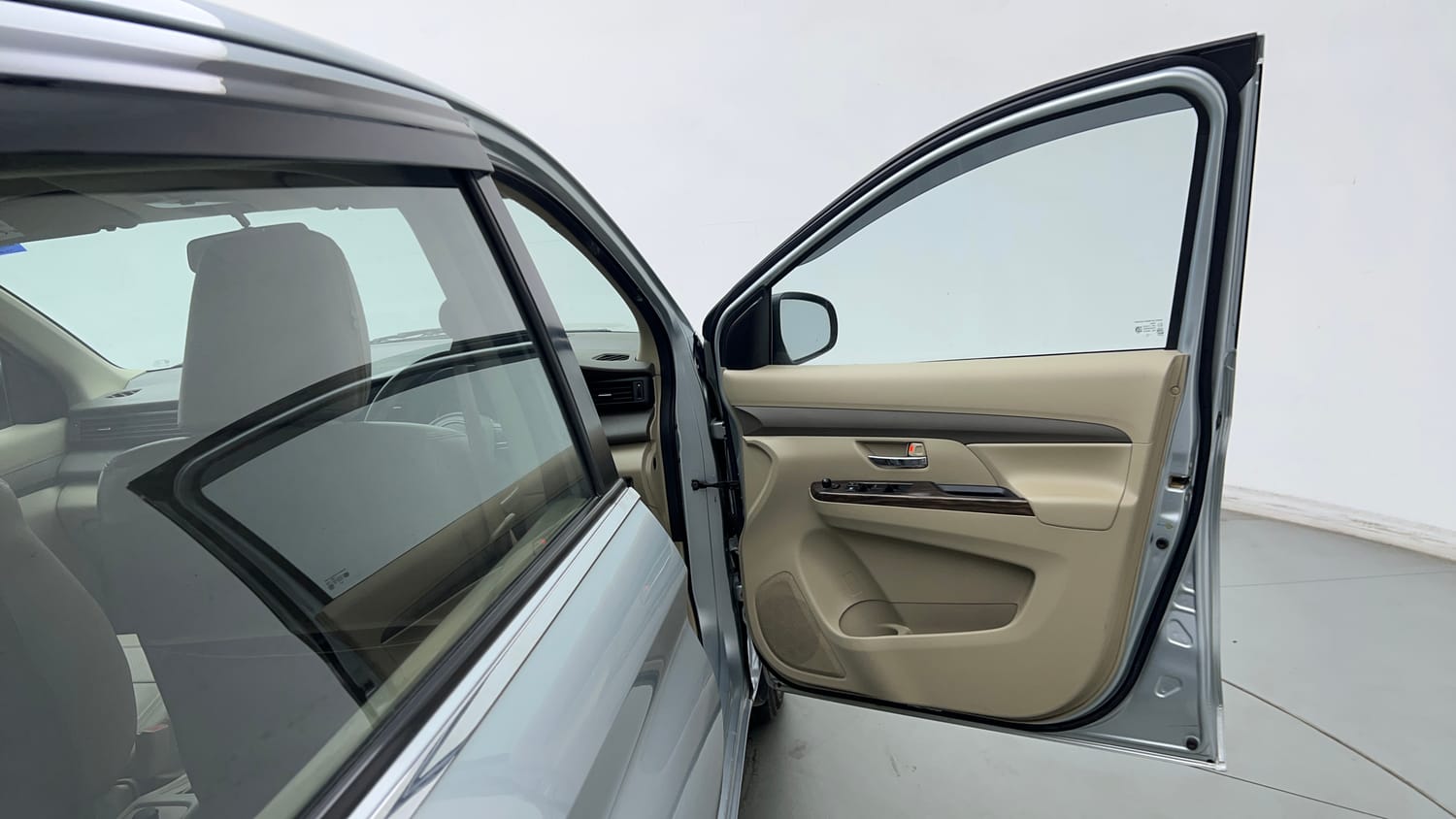 Used 2022 Maruti Suzuki New Ertiga VXi Petrol Manual interior RIGHT FRONT DOOR OPEN VIEW