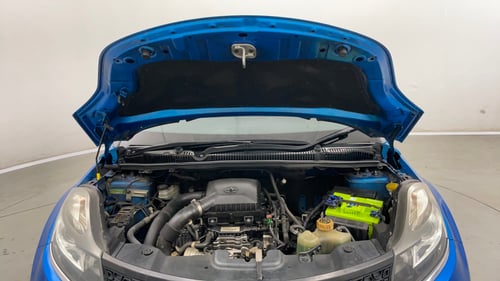 Used 2017 Tata Nexon XZ Plus Dual Tone Petrol Manual engine ENGINE & BONNET OPEN FRONT VIEW
