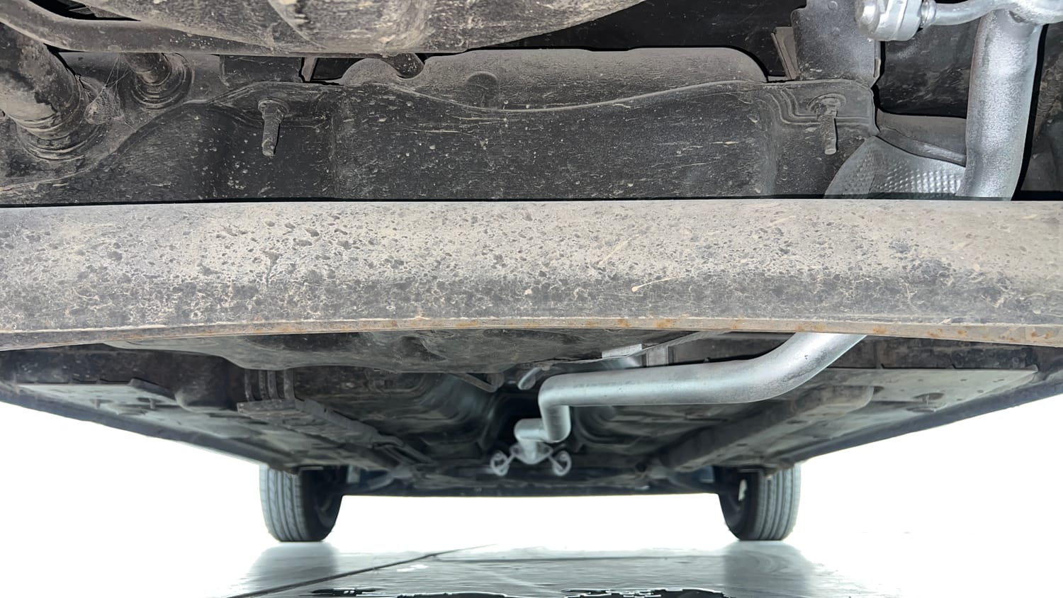 Used 2018 Hyundai Santro Magna Petrol Manual extra REAR UNDERBODY VIEW (TAKEN FROM REAR)