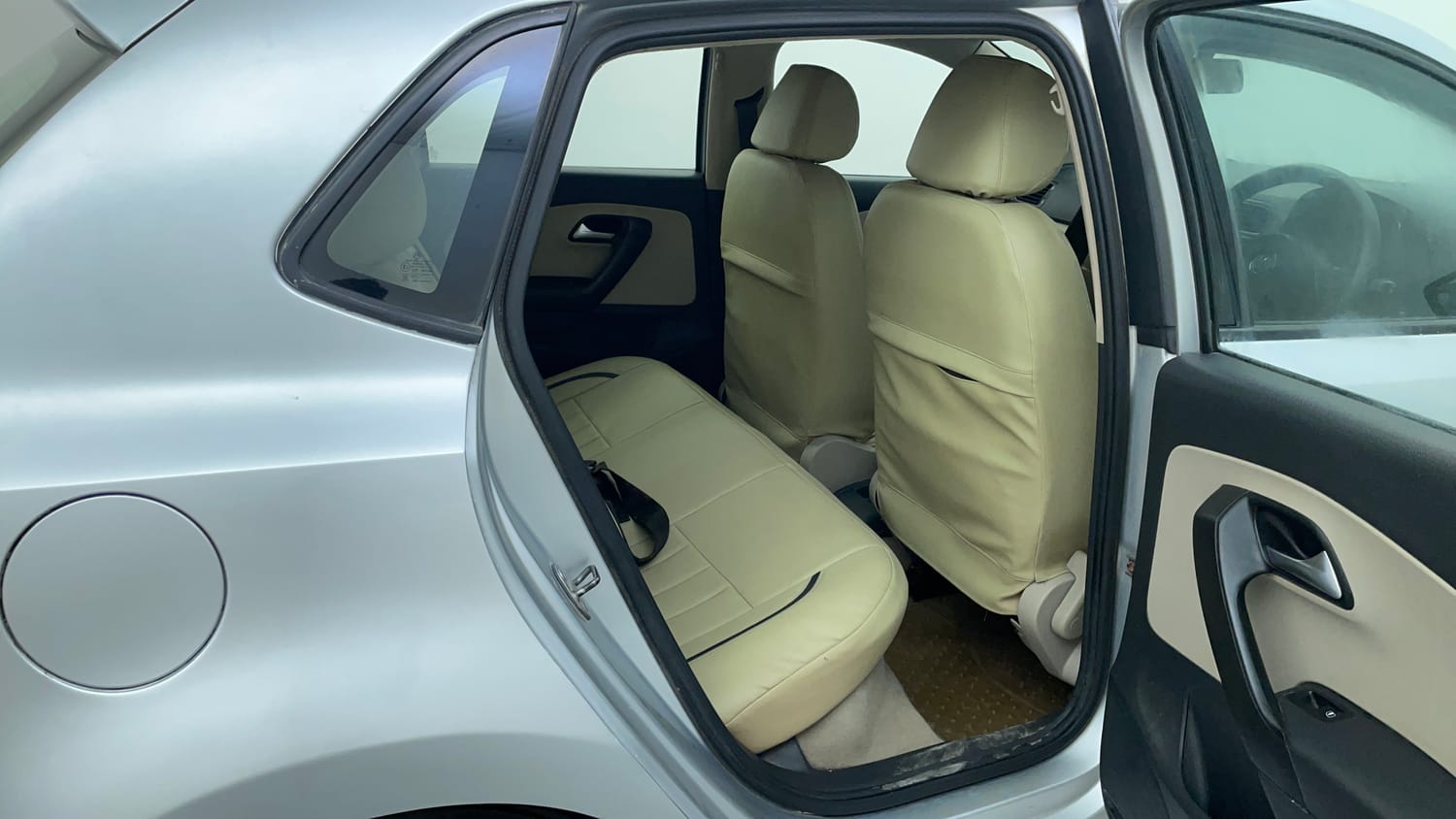 Used 2013 Volkswagen Polo Comfortline 1.2L (P) Petrol Manual interior RIGHT SIDE REAR DOOR CABIN VIEW