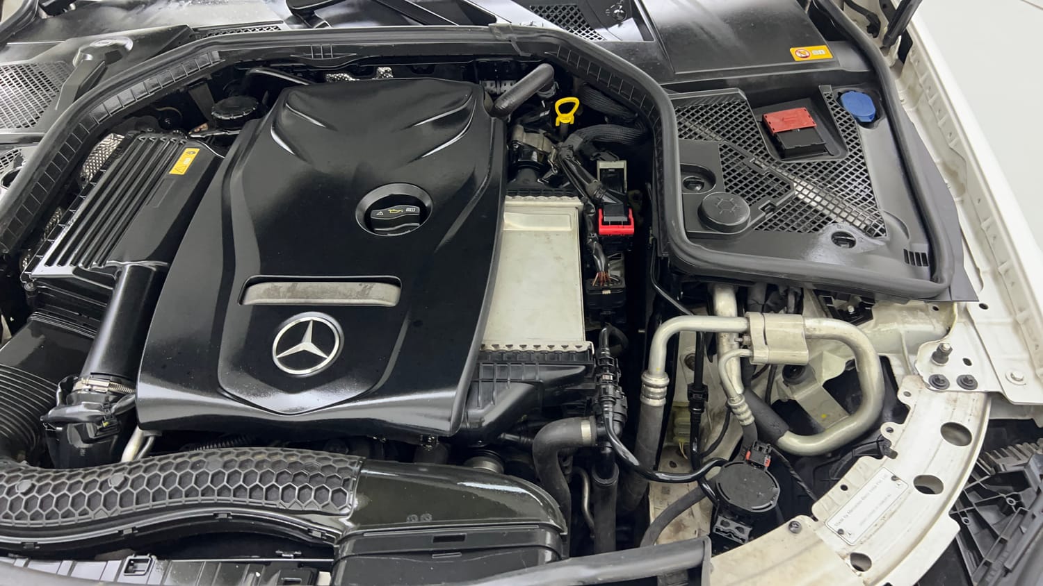 Used 2015 Mercedes-Benz C-Class C 200 Avantgarde Petrol Automatic engine ENGINE LEFT SIDE VIEW
