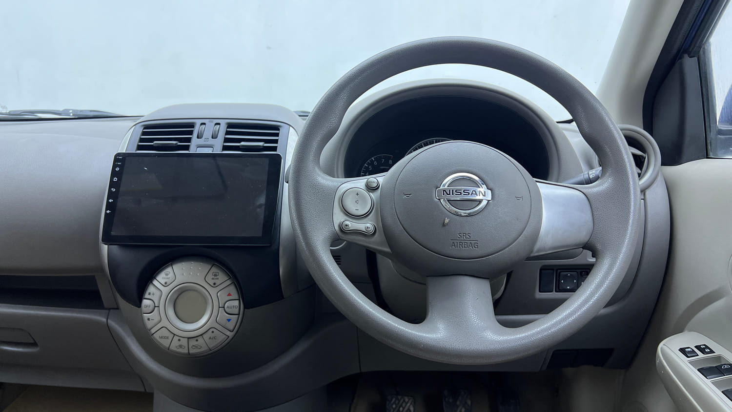 Used 2013 Nissan Sunny XL Petrol Manual interior STEERING VIEW
