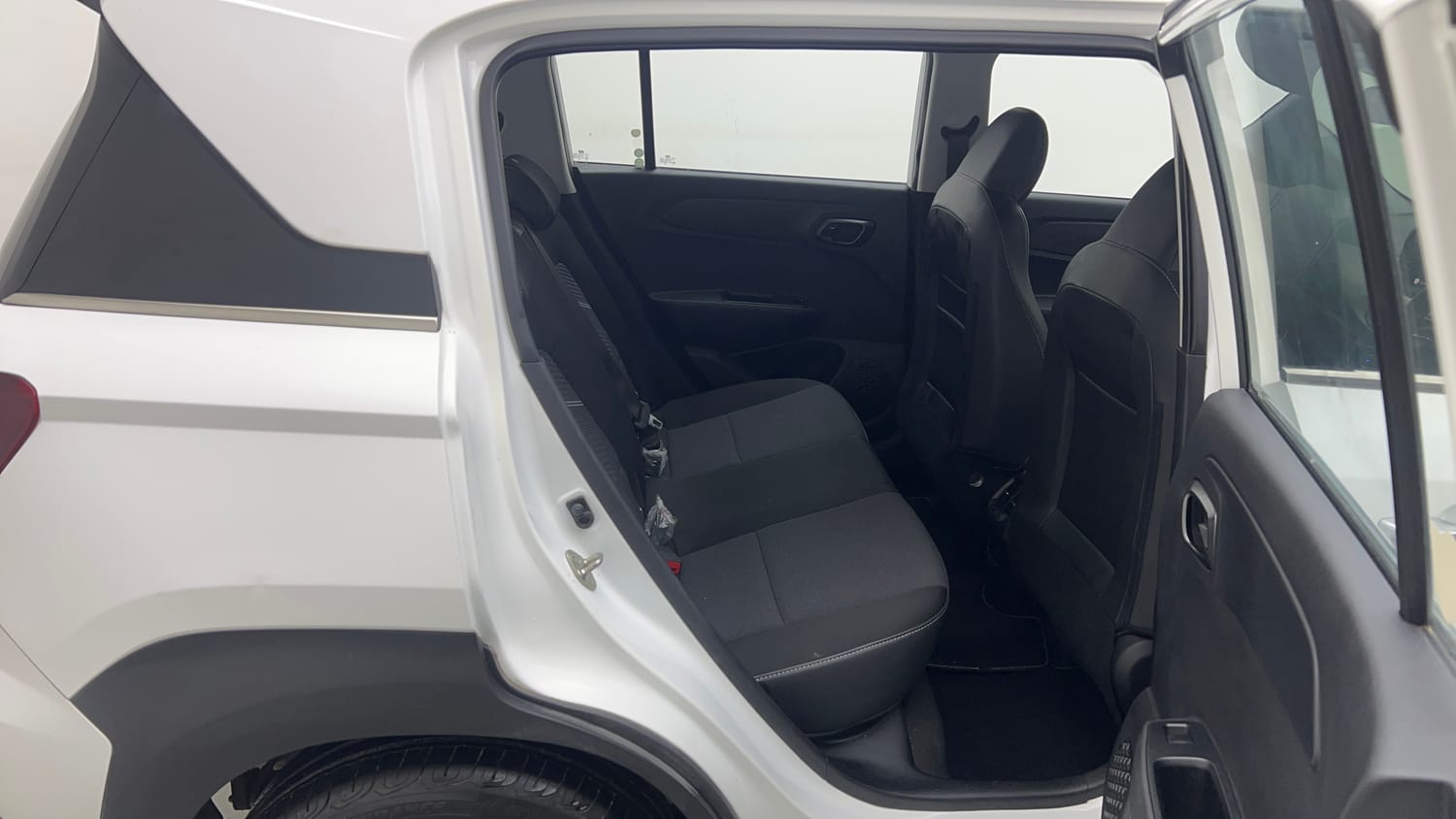 Used 2024 Hyundai Exter SX 1.2 MT Petrol Manual interior RIGHT SIDE REAR DOOR CABIN VIEW