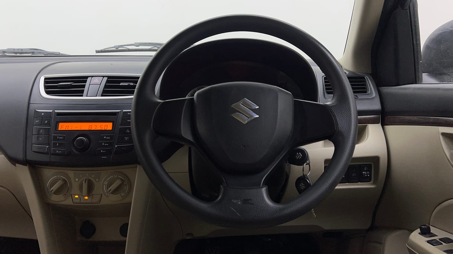 Used 2014 Maruti Suzuki Swift Dzire VXI Petrol Manual interior STEERING VIEW