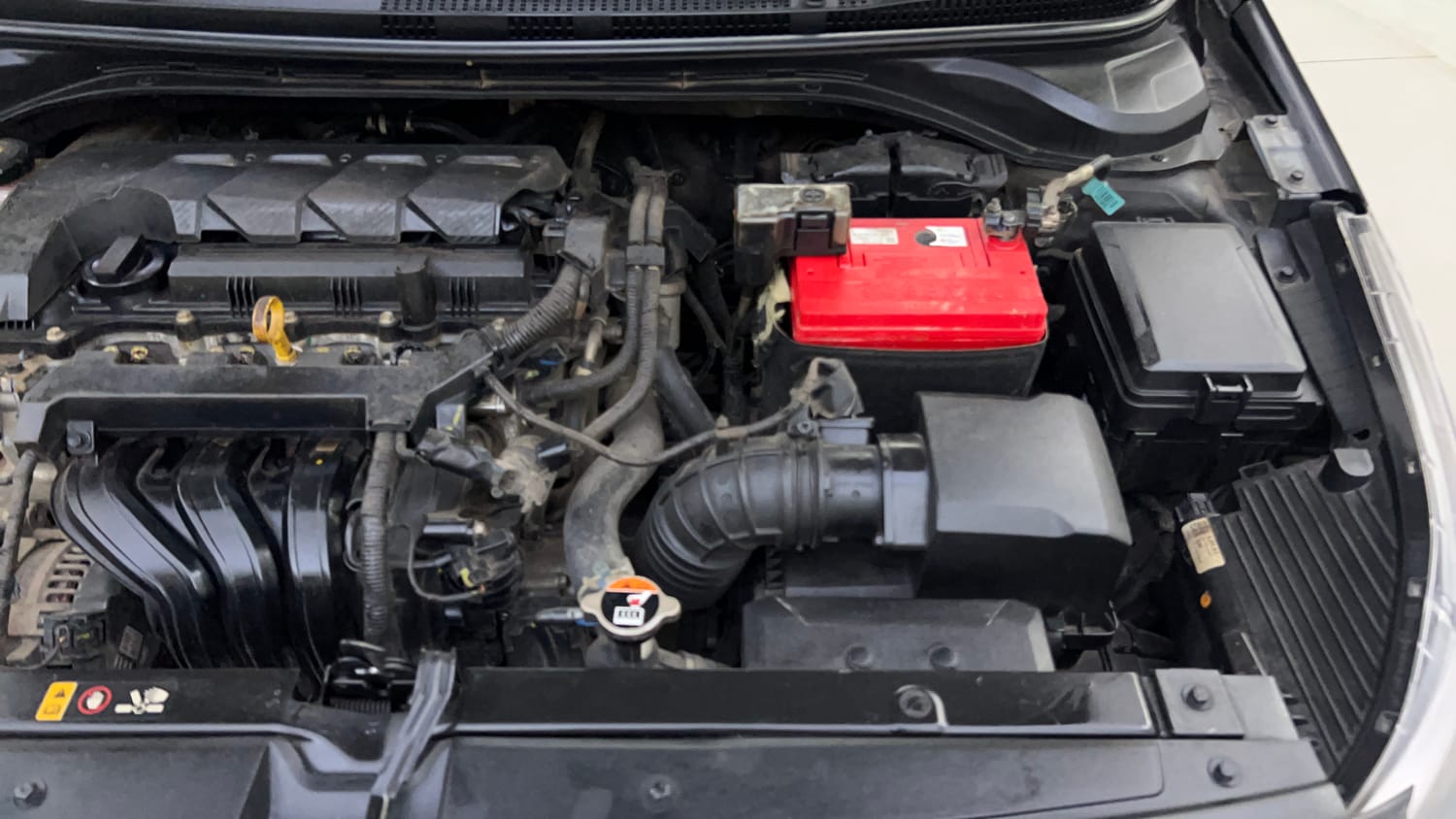 Used 2022 Hyundai Verna S Plus 1.5 VTVT Petrol Manual engine ENGINE LEFT SIDE VIEW