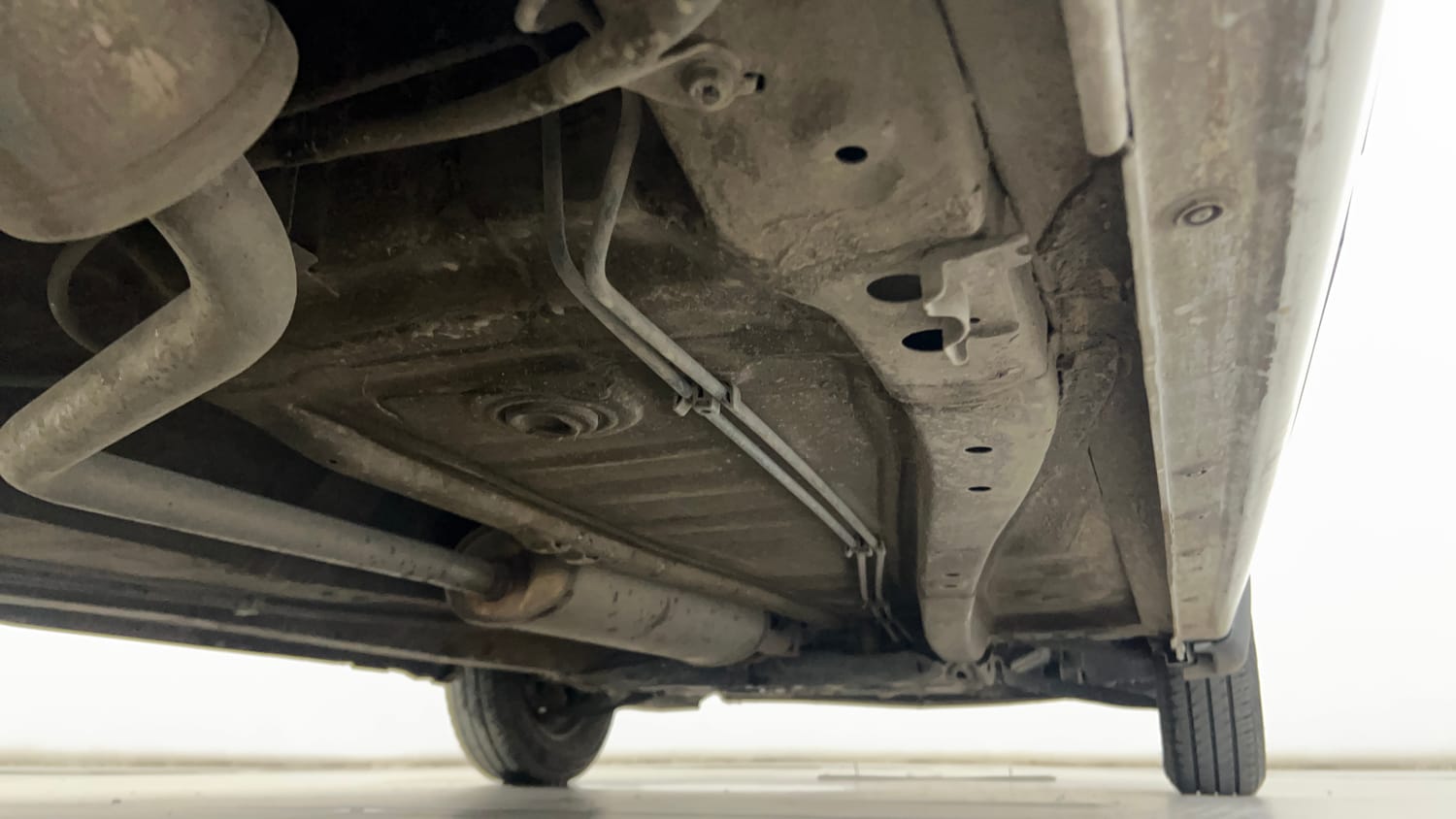 Used 2024 Maruti Suzuki Alto K10 VXi Plus Petrol Manual extra REAR RIGHT UNDERBODY VIEW