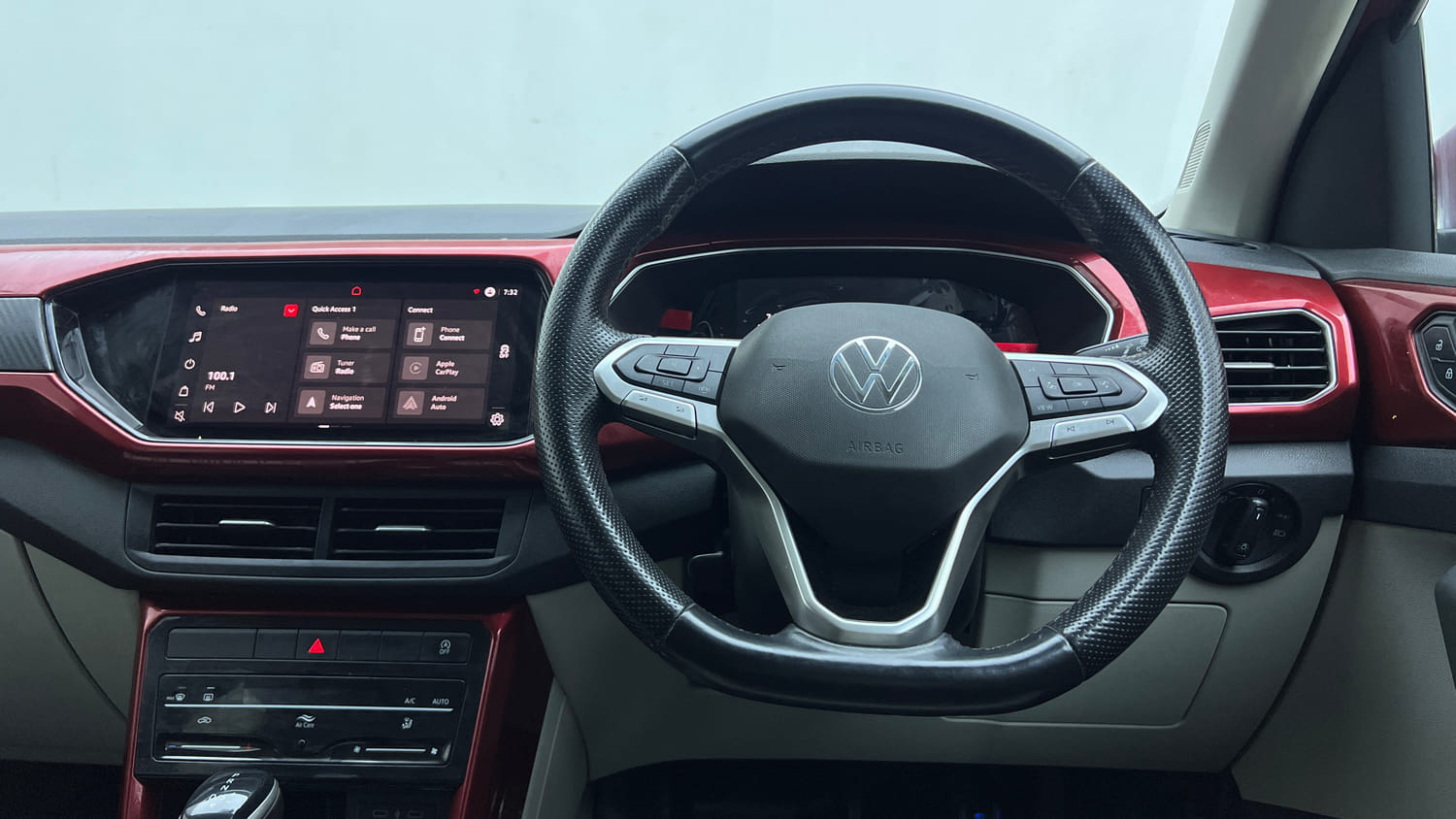Used 2022 Volkswagen Taigun GT Plus 1.5 TSI DSG Petrol Automatic interior STEERING VIEW