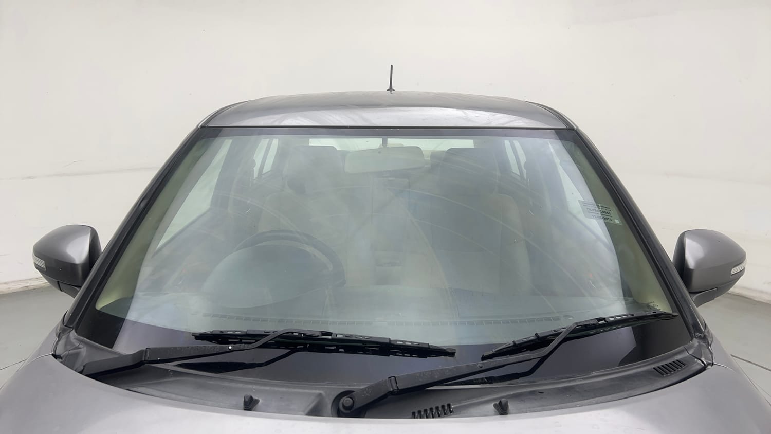 Used 2013 Maruti Suzuki Swift Dzire VXI Petrol Manual exterior FRONT WINDSHIELD VIEW