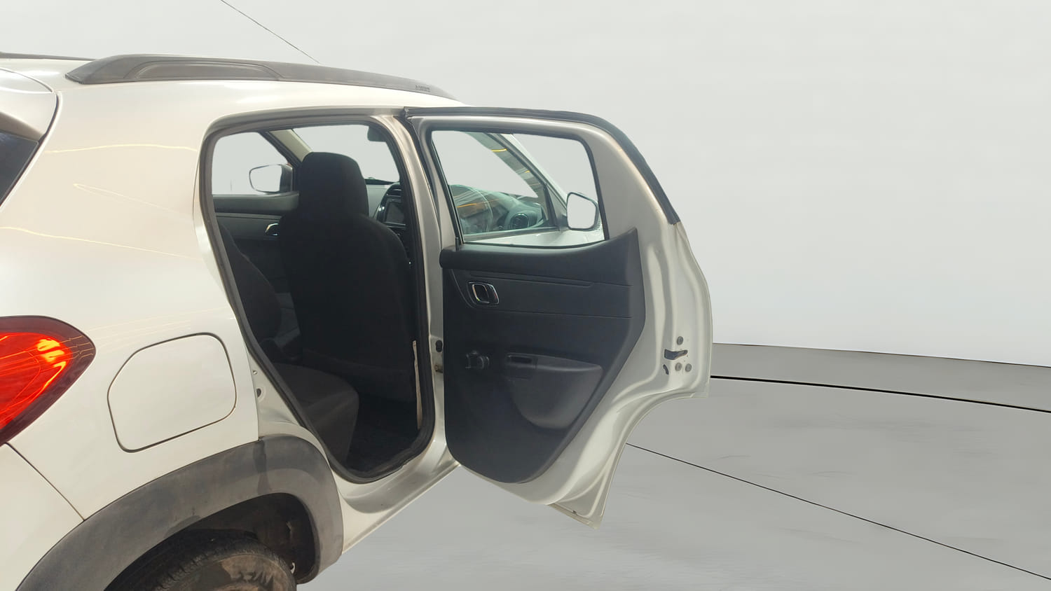Used 2019 Renault Kwid 1.0 RXT AMT Petrol Automatic interior RIGHT REAR DOOR OPEN VIEW