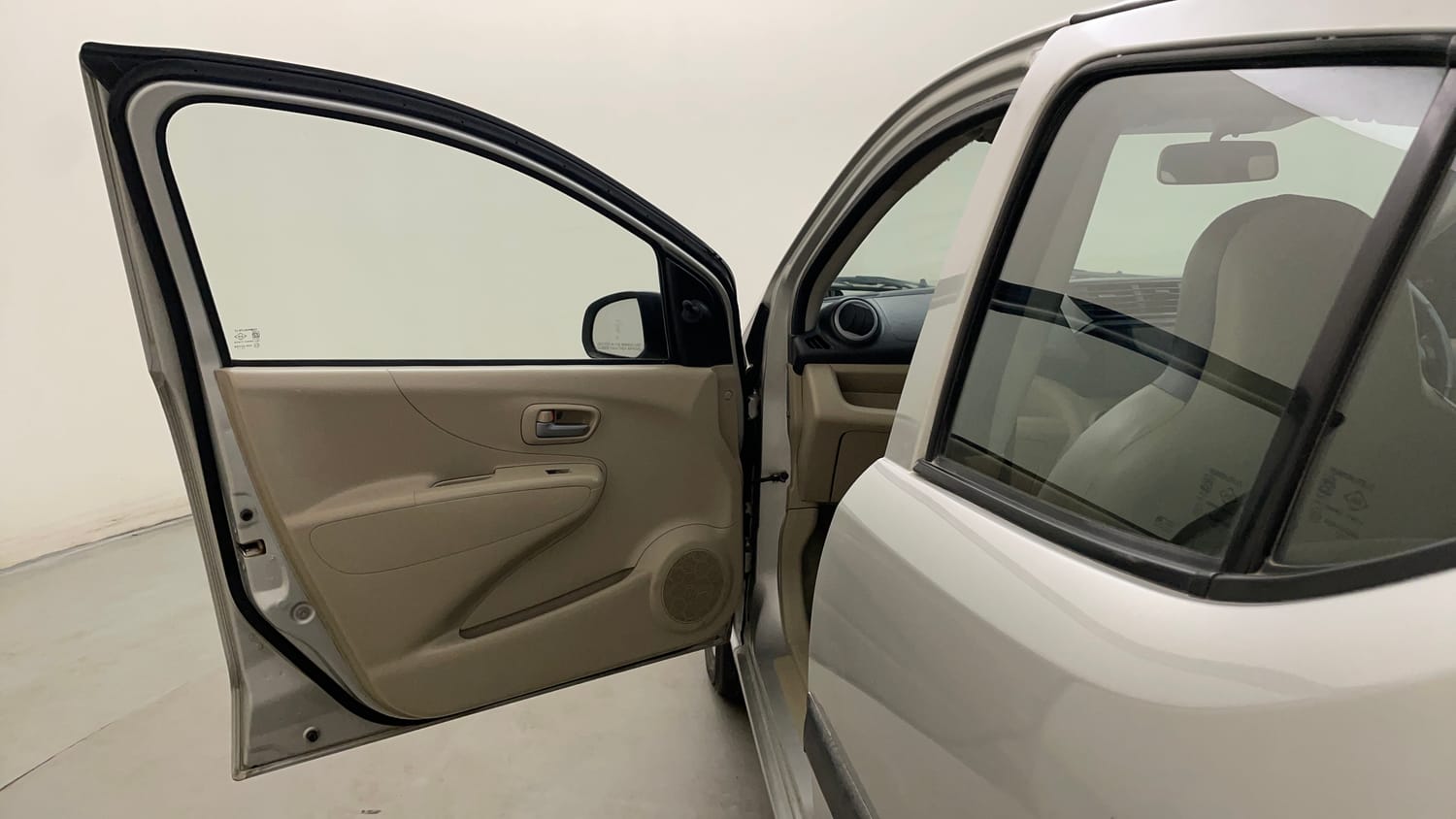 Used 2013 Maruti Suzuki A-Star VXI AT Petrol Automatic interior LEFT FRONT DOOR OPEN VIEW