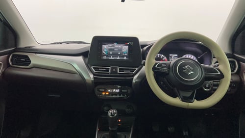 Used 2025 Maruti Suzuki Fronx Zeta 1.0L Turbo MT Petrol Manual interior DASHBOARD VIEW