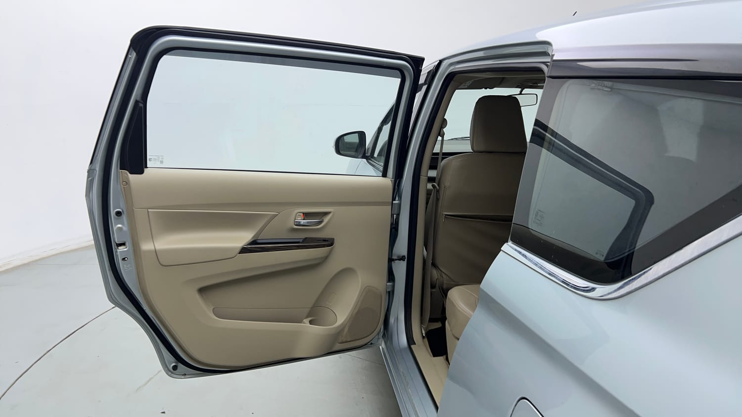 Used 2022 Maruti Suzuki New Ertiga VXi Petrol Manual interior LEFT REAR DOOR OPEN VIEW