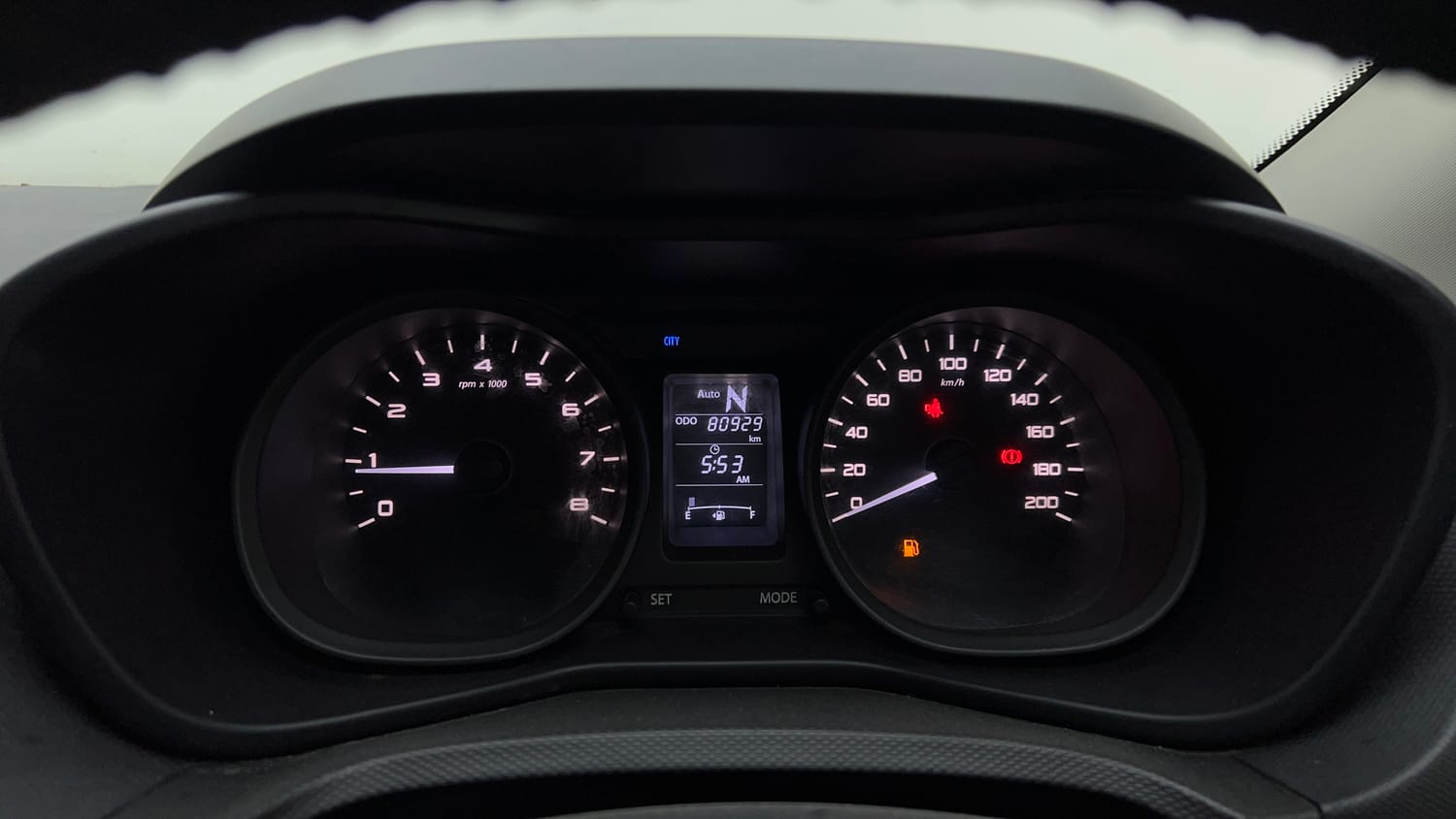 Used 2019 Tata Nexon XMA Petrol Petrol Automatic interior CLUSTERMETER VIEW