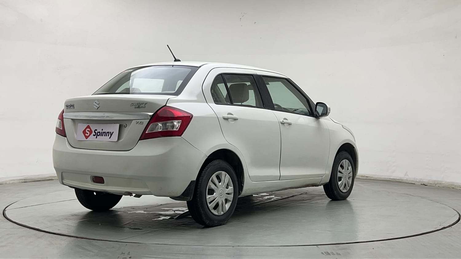 Used 2014 Maruti Suzuki Swift Dzire VXI Petrol Manual exterior RIGHT REAR CORNER VIEW