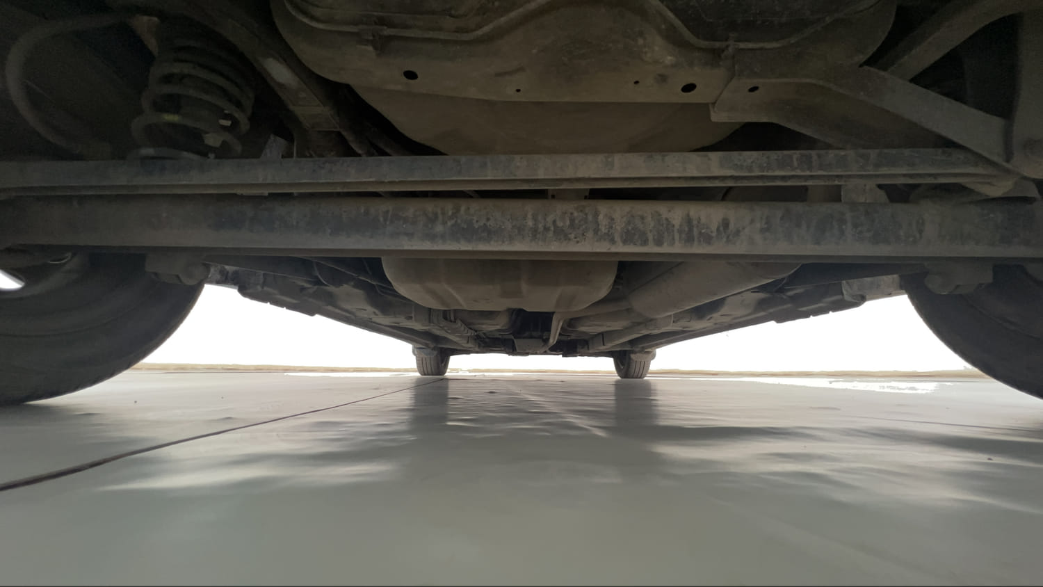 Used 2017 Hyundai Eon Sportz Petrol Manual extra REAR UNDERBODY VIEW (TAKEN FROM REAR)
