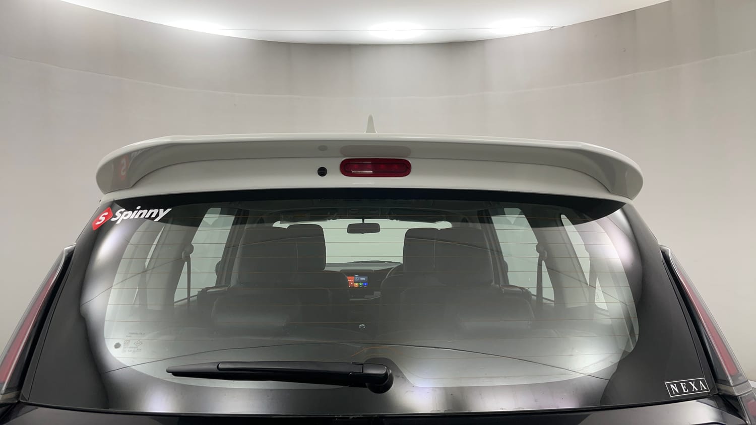 Used 2022 Maruti Suzuki XL6 Zeta MT Petrol Petrol Manual exterior BACK WINDSHIELD VIEW